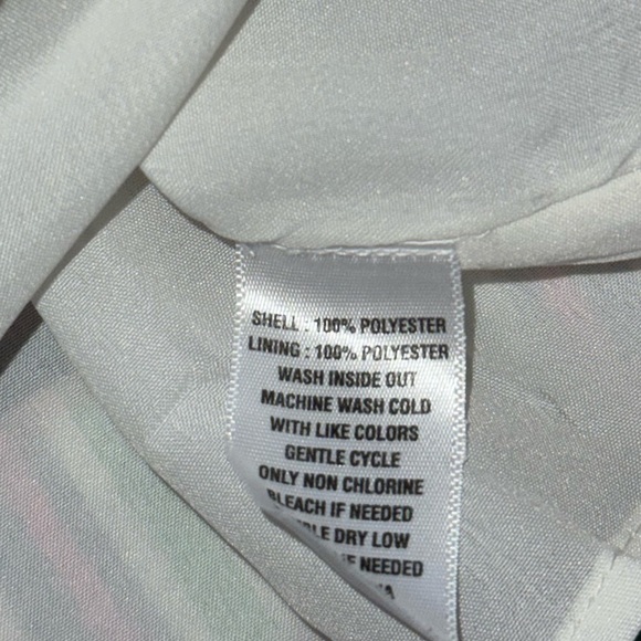 Crown & Ivy • 3/4 Sleeve Ruffle Split Neck Top - Picture 10 of 13